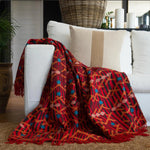 Himba throw - Red