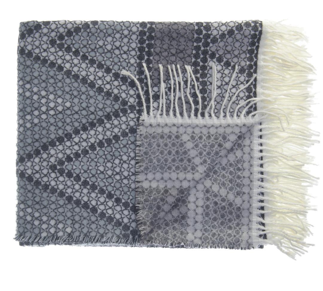 Zulu Beads Throw - Monochrome