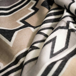 Ndebele art throw - Natural