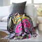 Ndebele art throw - Vibrant