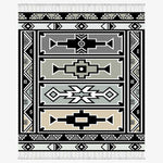 Ndebele art throw - Natural