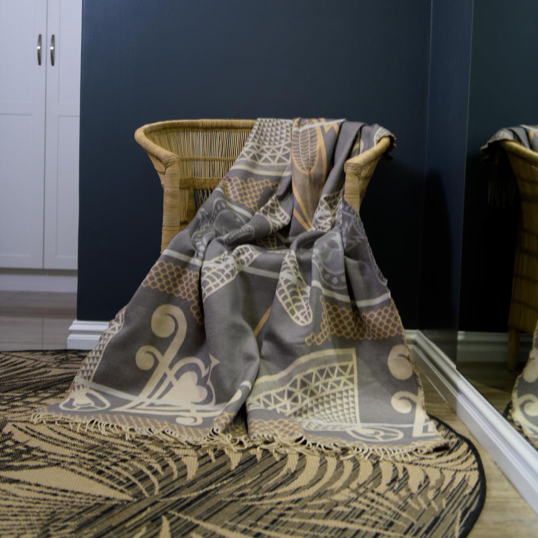 Basotho throw - Natural